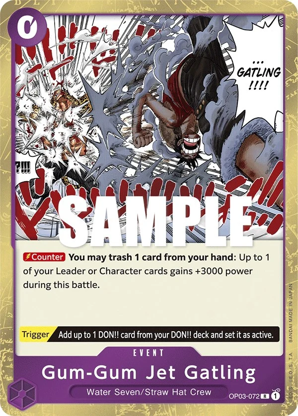 Gum-Gum Jet Gatling (OP03-072) (Pillars of Strength)