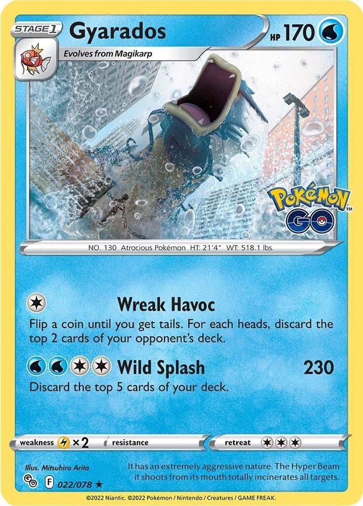 Gyarados (022/078) (Pokemon GO)