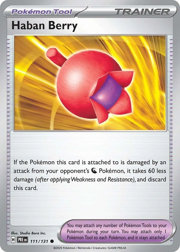 Haban Berry (111/131) (SV: Prismatic Evolutions)