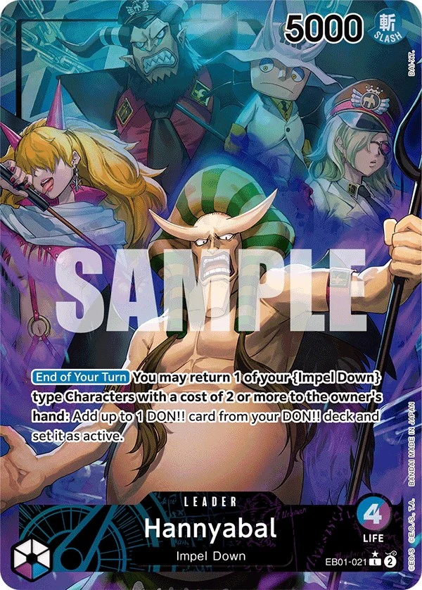 Hannyabal (Alternate Art) (EB01-021) (Extra Booster: Memorial Collection)