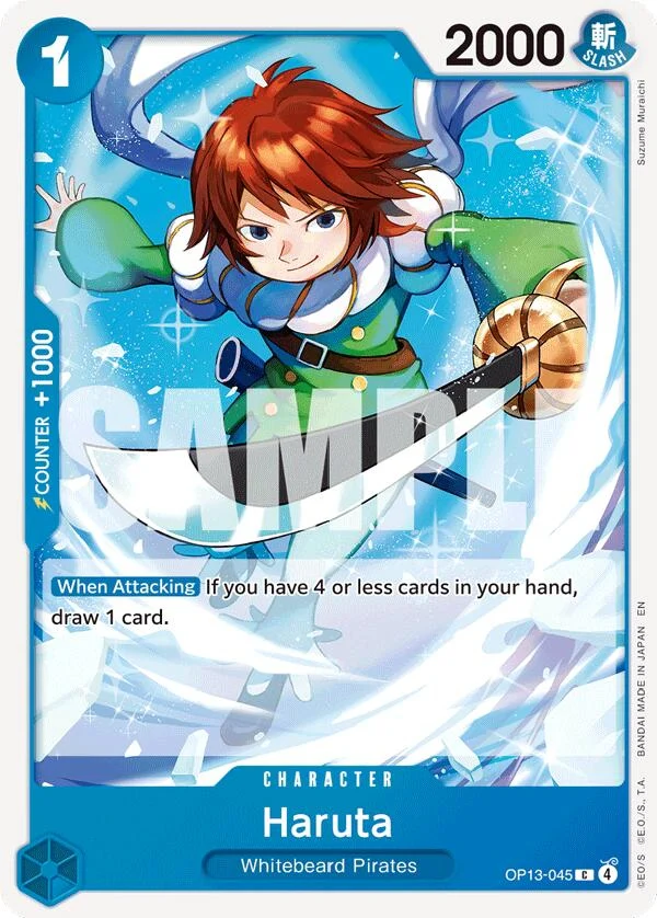 Haruta (OP13-045) (Carrying On His Will)