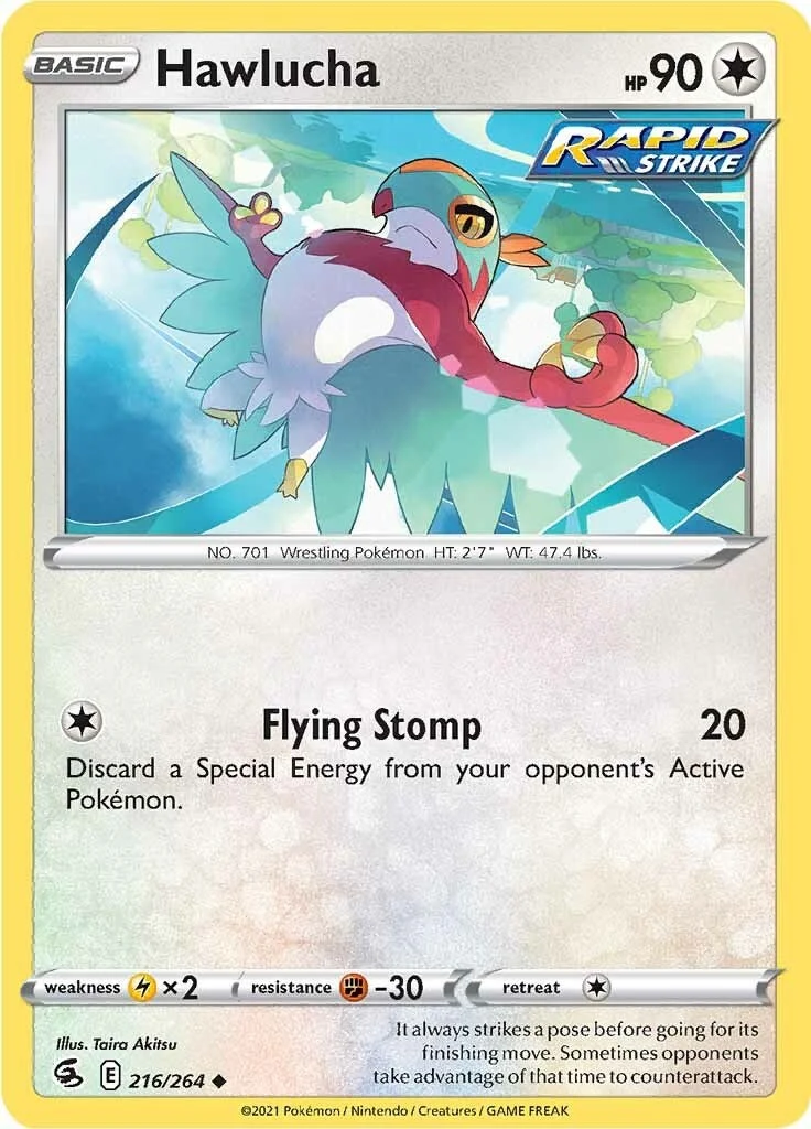 Hawlucha (216/264) (SWSH08: Fusion Strike)