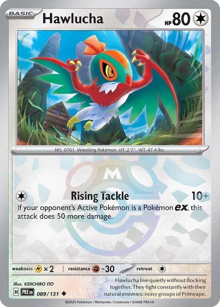 Hawlucha (Master Ball Pattern) (089/131) (SV: Prismatic Evolutions)