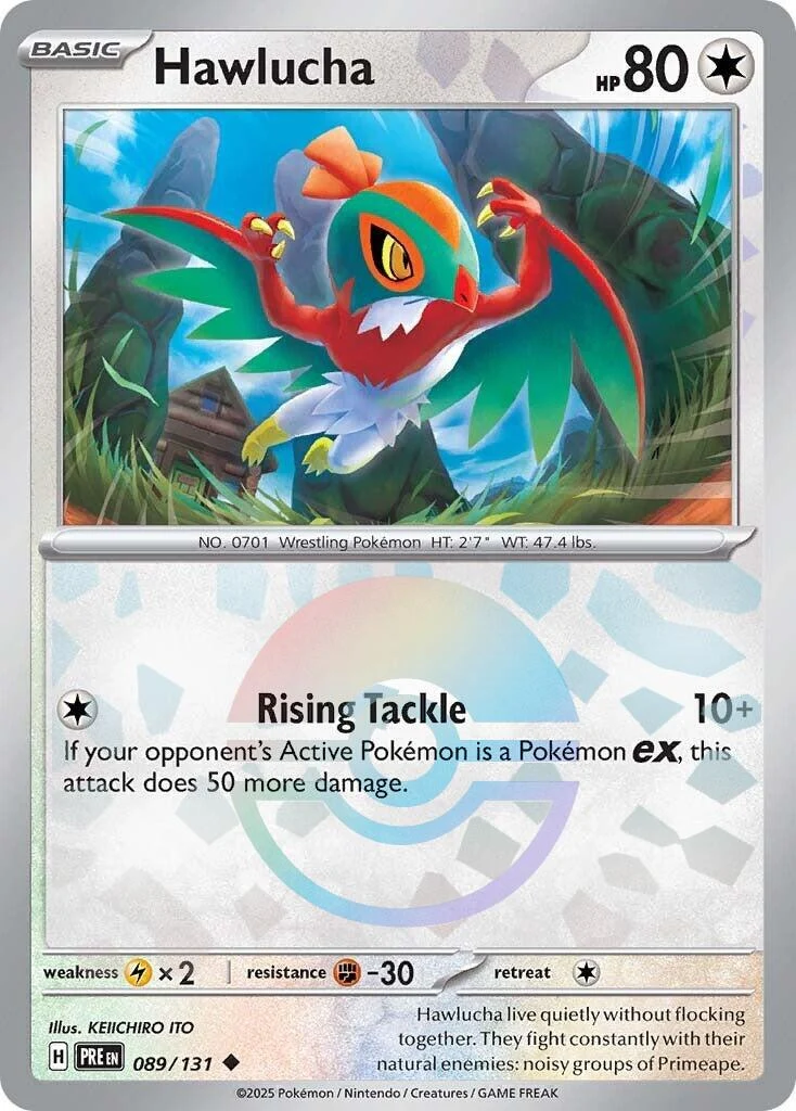 Hawlucha (Poke Ball Pattern) (089/131) (SV: Prismatic Evolutions)