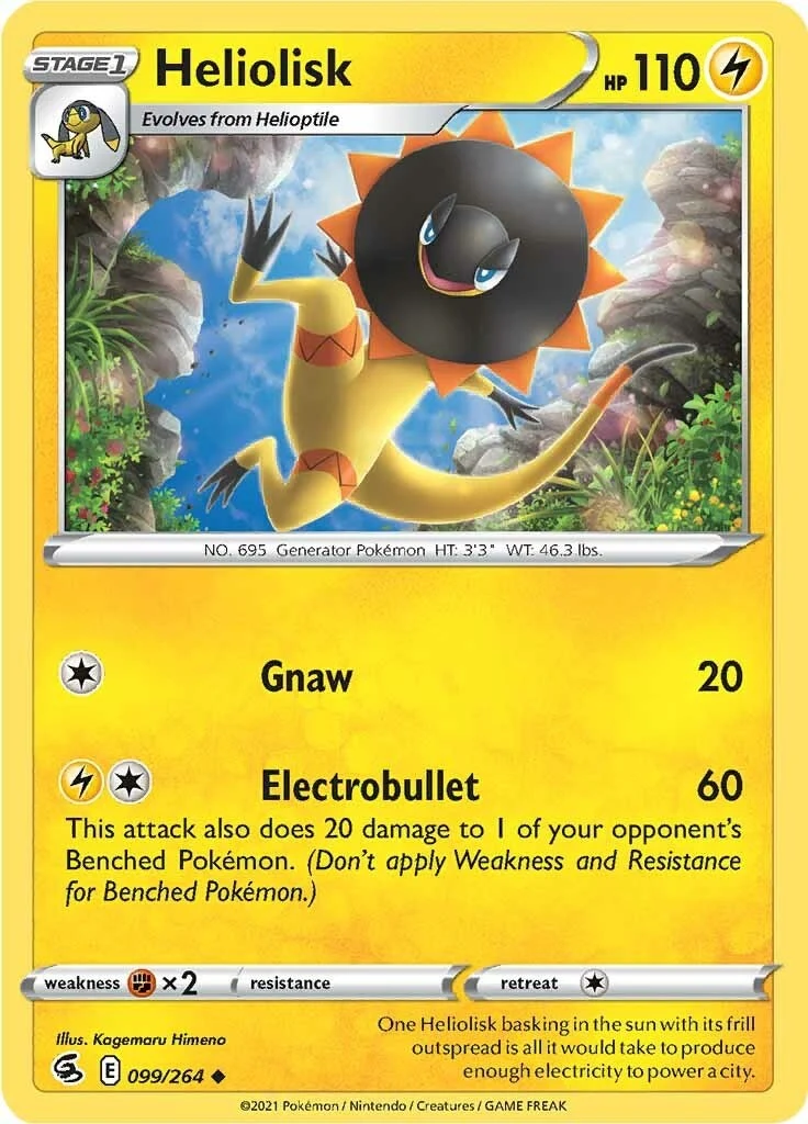 Heliolisk (099/264) (SWSH08: Fusion Strike)