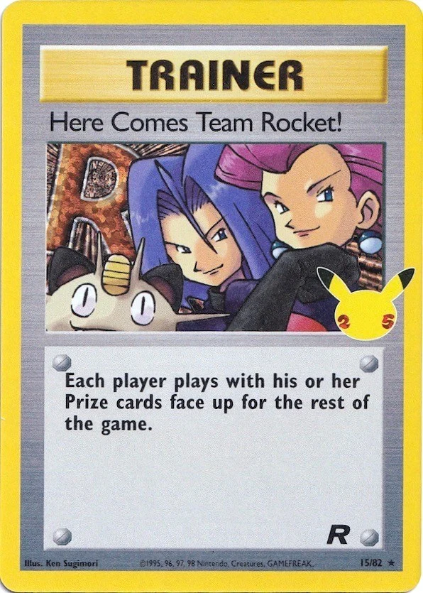 Here Comes Team Rocket! (15/82) (Celebrations: Classic Collection)