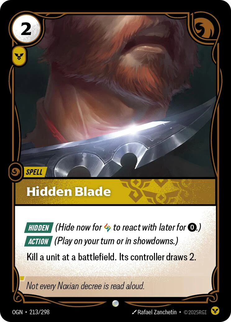 Hidden Blade (213/298) (Origins)