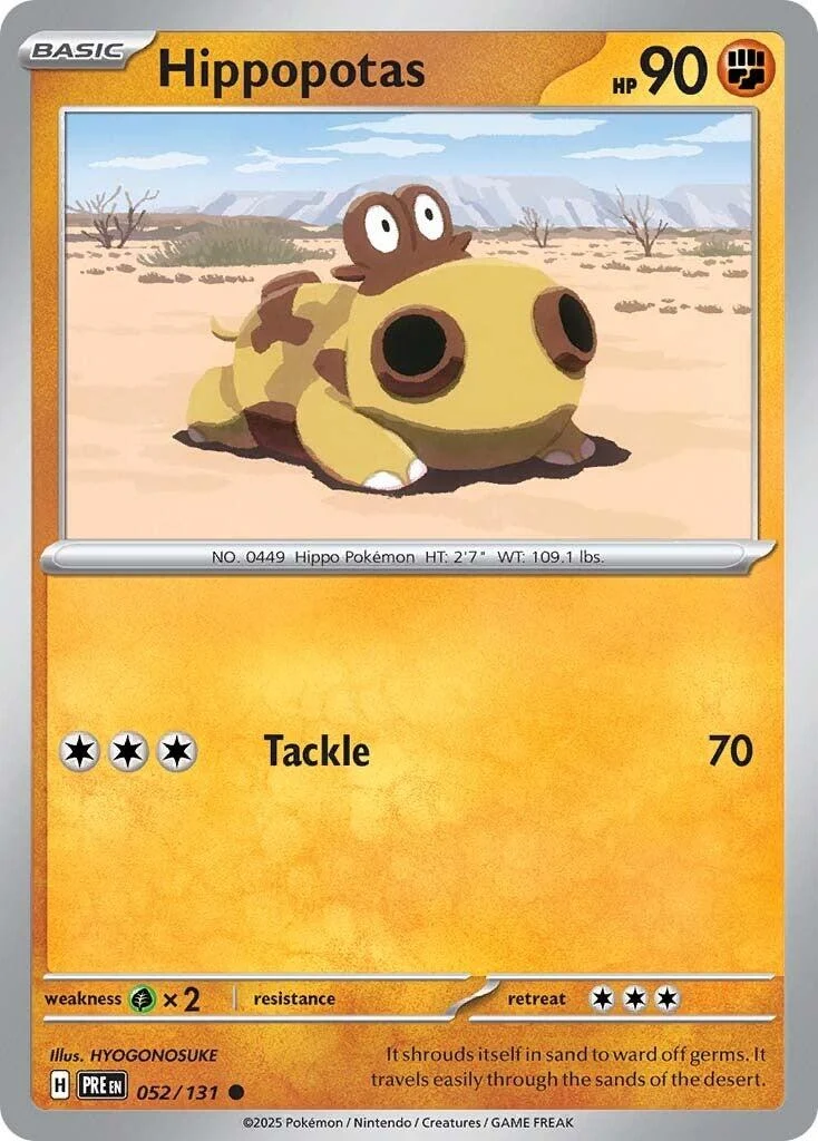 Hippopotas (052/131) (SV: Prismatic Evolutions)