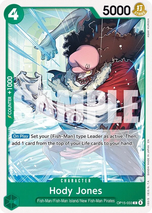 Hody Jones (OP15-033) (Adventure on Kami's Island)