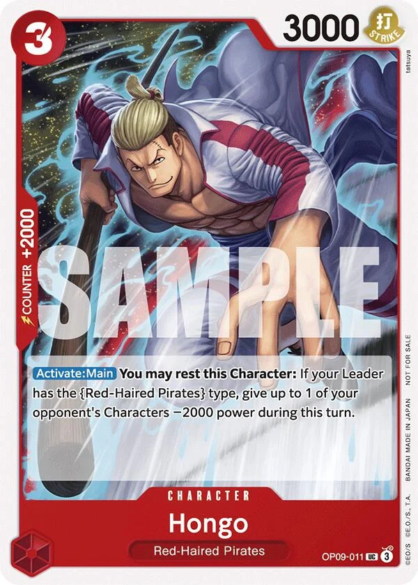 Hongo (Tournament Pack 2025 Vol. 2) (OP09-011) (One Piece Promotion Cards)