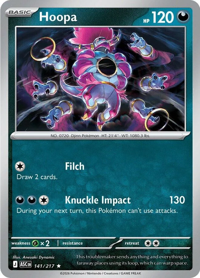 Hoopa (141/217) (ME: Ascended Heroes)