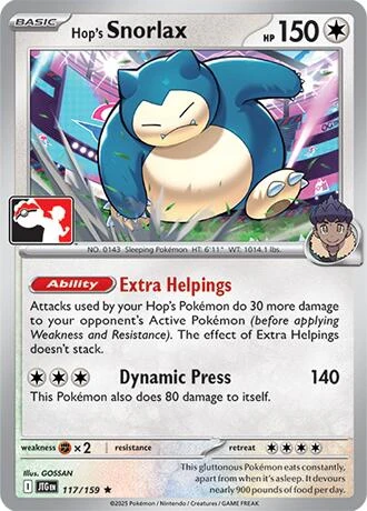 Hop's Snorlax (117/159)