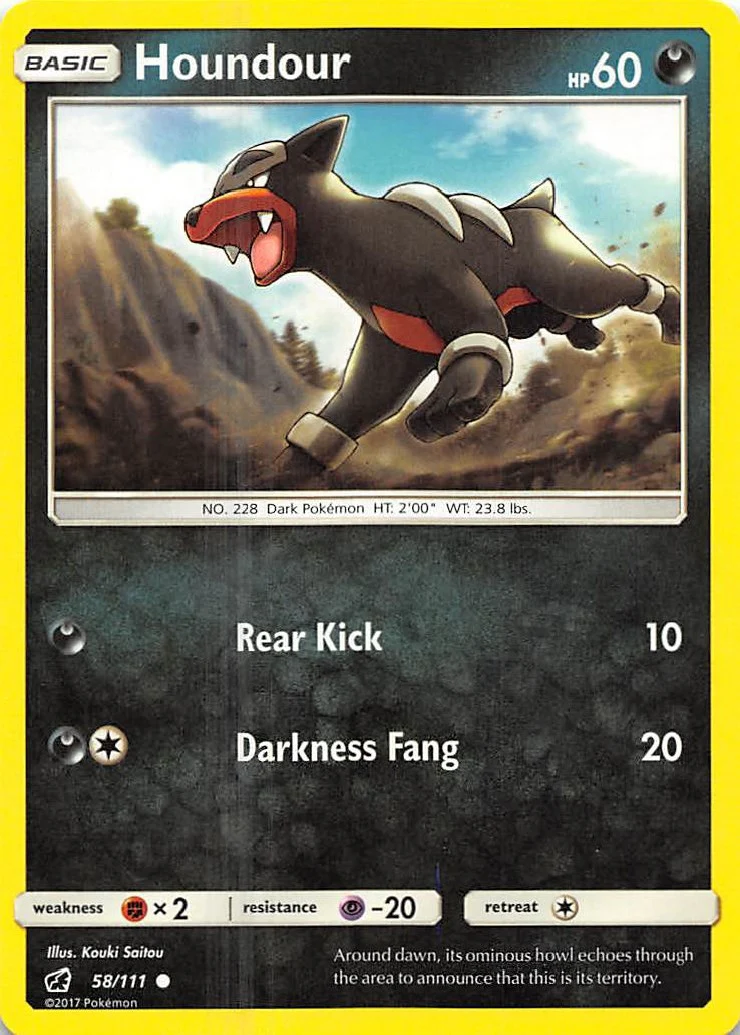 Houndour (58/111) (SM - Crimson Invasion)