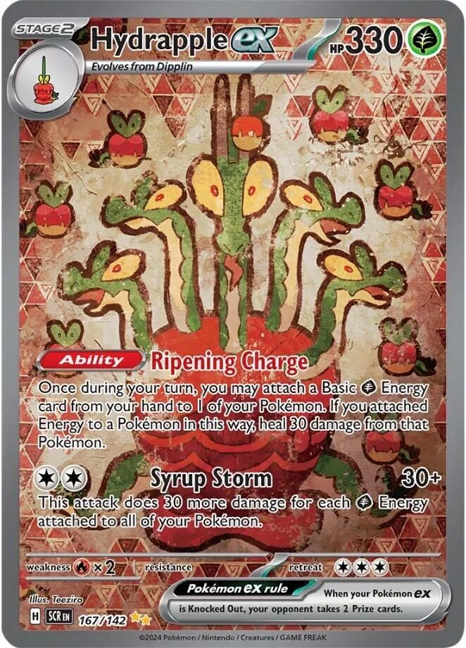 Hydrapple ex (167/142) (SV07: Stellar Crown)