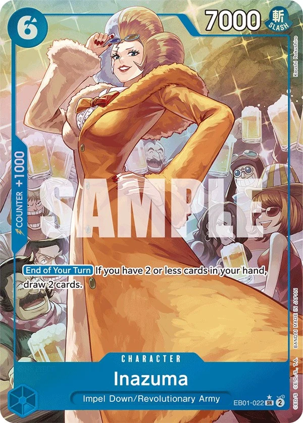 Inazuma (Alternate Art) (EB01-022) (Extra Booster: Memorial Collection)
