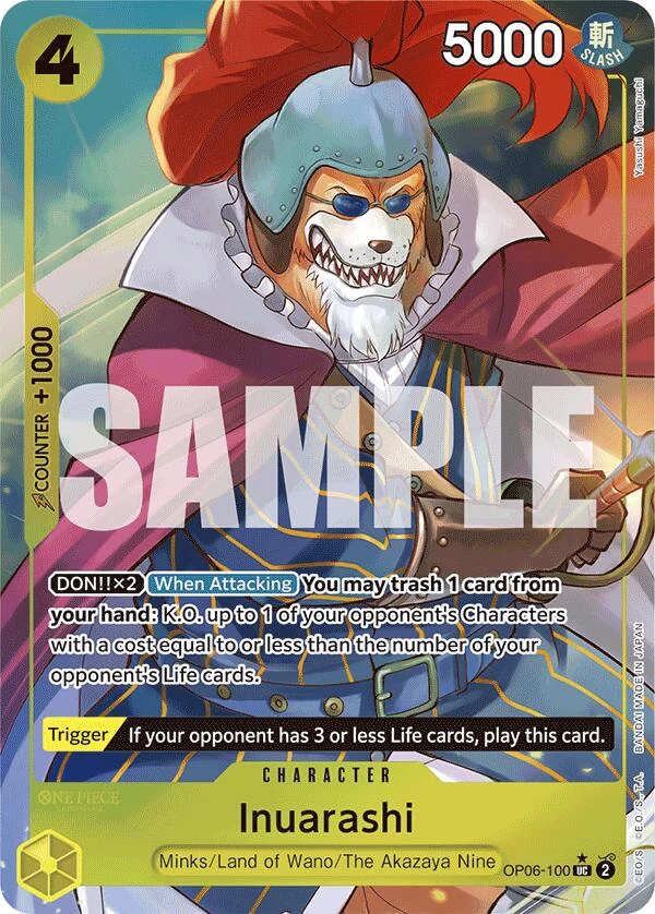 Inuarashi (Full Art) (OP06-100) (Premium Booster -The Best-)