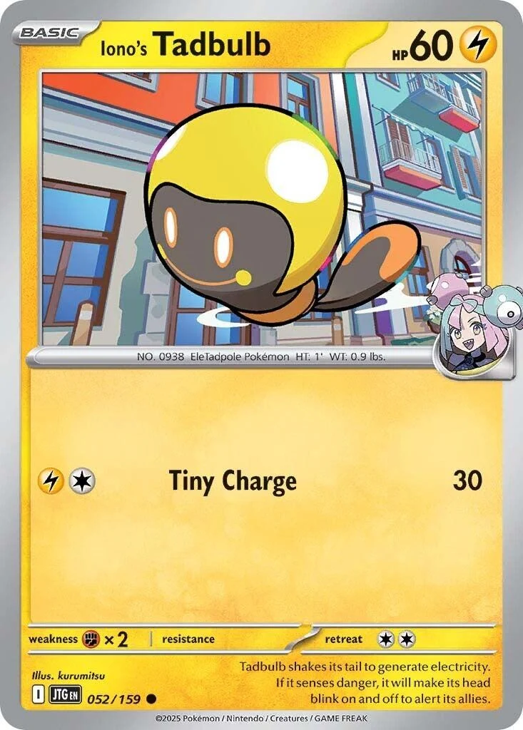 Iono's Tadbulb (052/159) (SV09: Journey Together)