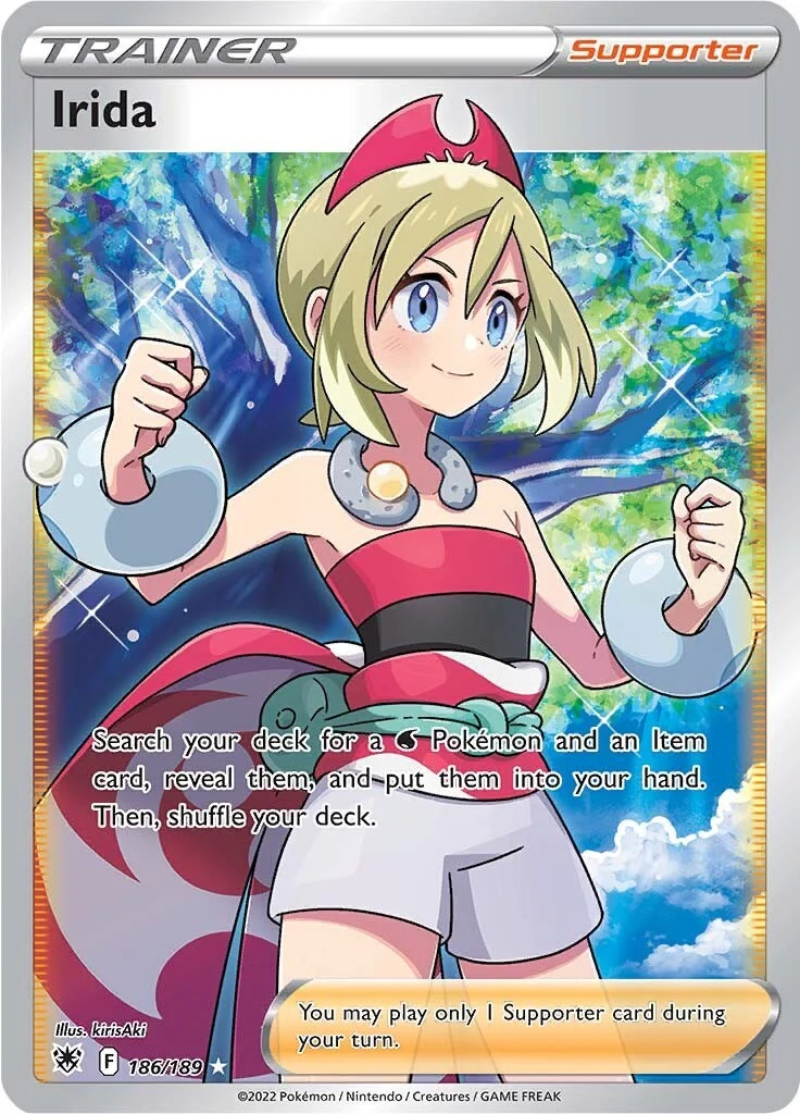 Irida (Full Art) (186/189) (SWSH10: Astral Radiance)
