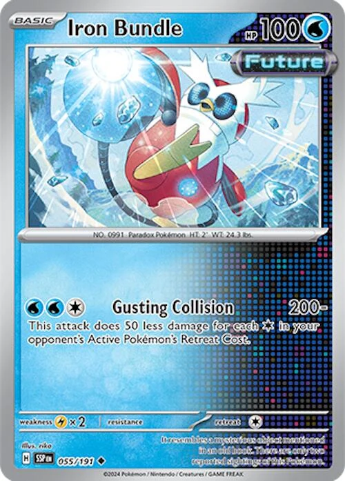 Iron Bundle (055/191) (SV08: Surging Sparks)