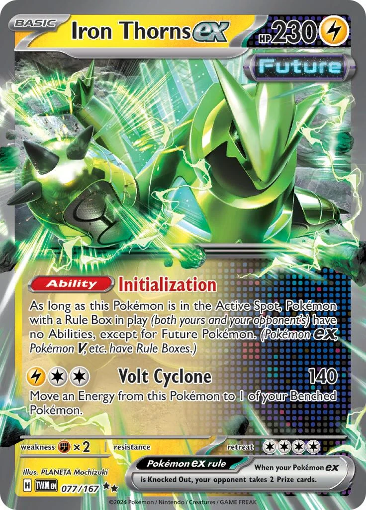 Iron Thorns ex (077/167) (SV06: Twilight Masquerade)