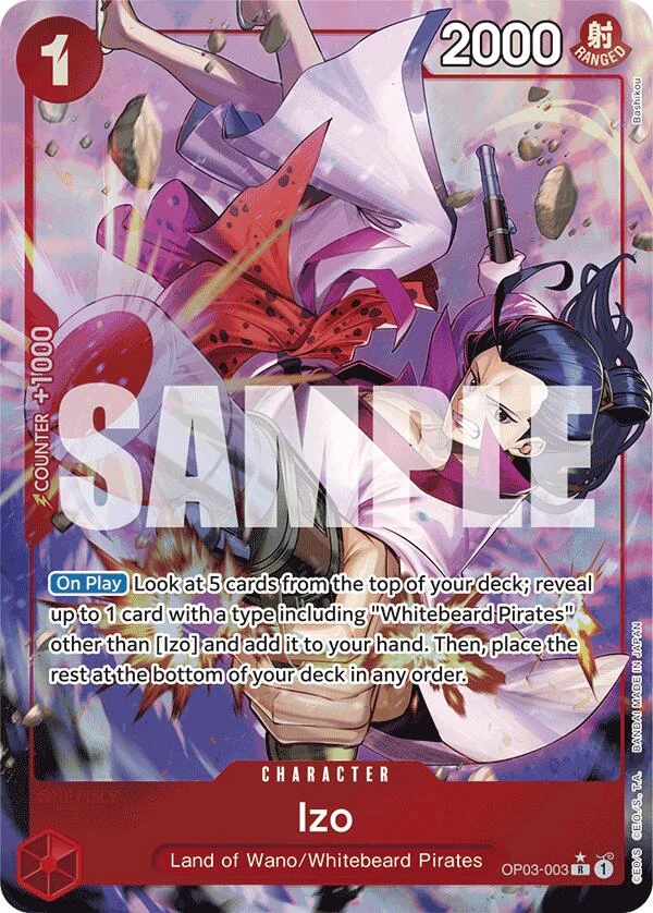Izo (OP03-003) (Alternate Art) (OP03-003) (Premium Booster -The Best-)