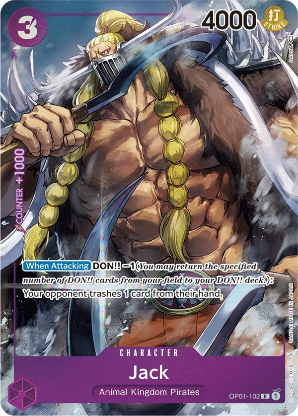 Jack (Parallel) (OP01-102) (Romance Dawn)