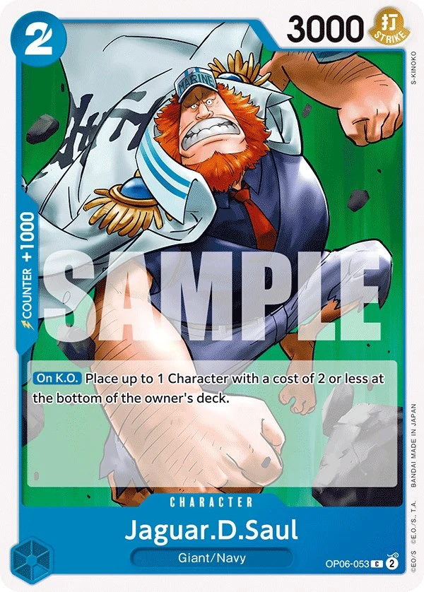 Jaguar.D.Saul (OP06-053) (Wings of the Captain)