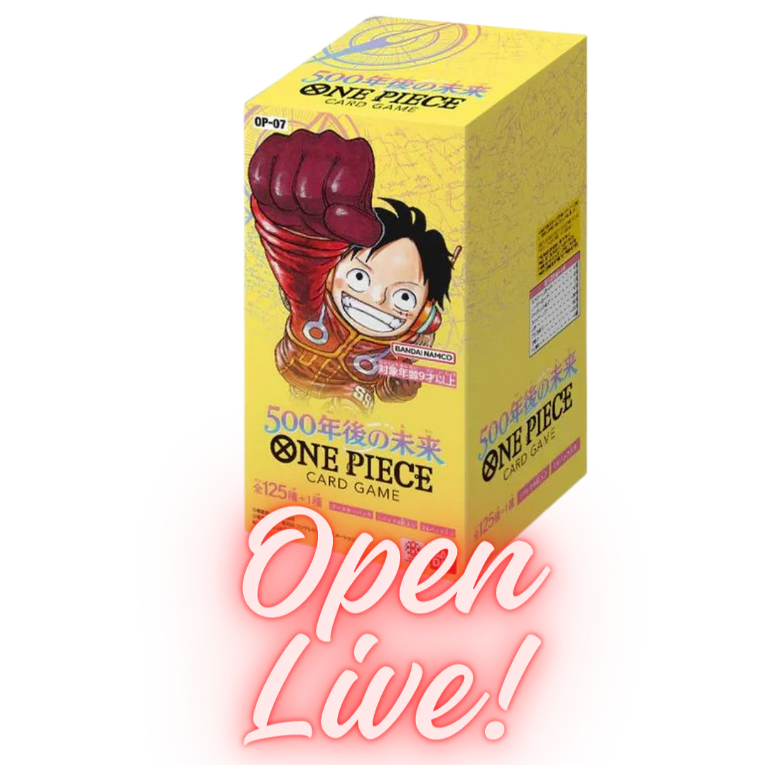Japanese One Piece The Future 500 Years From Now OP-07 - Booster Box (Live)