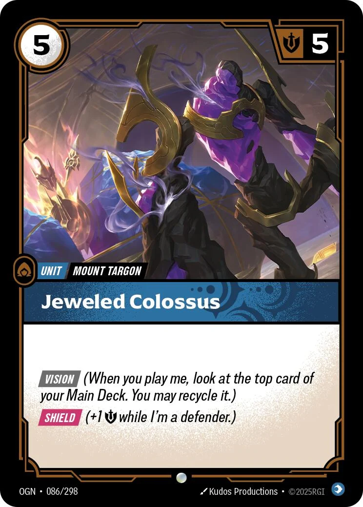 Jeweled Colossus (086/298) (Origins)