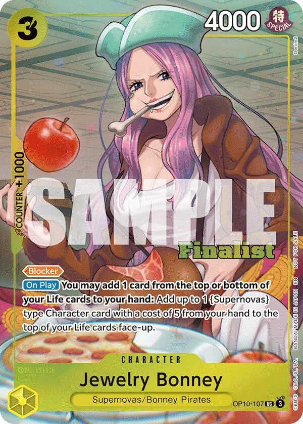 Jewelry Bonney (CS 25-26 Finalist Card Set 2) (OP10-107) (One Piece Promotion Cards)