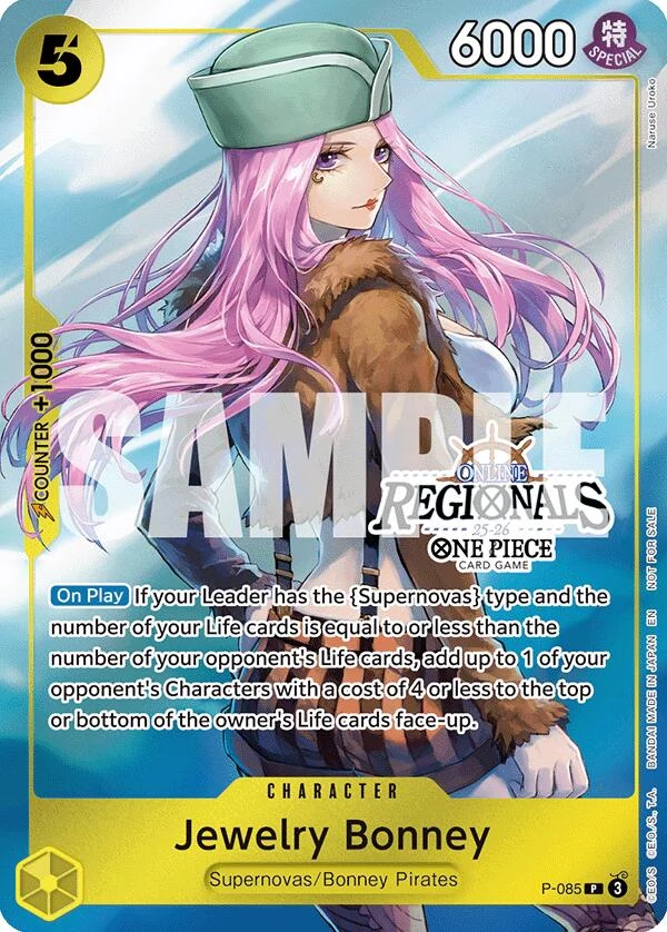 Jewelry Bonney (Online Regional Participation Pack 2025 Vol.2) (P-085) (One Piece Promotion Cards)