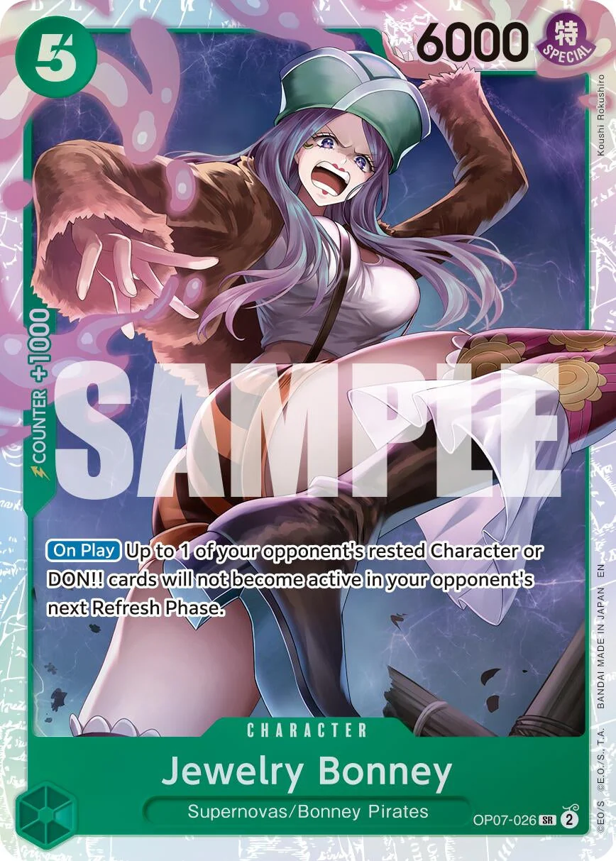 Jewelry Bonney - OP07-026 (Reprint) (OP07-026) (Premium Booster -The Best- Vol. 2)