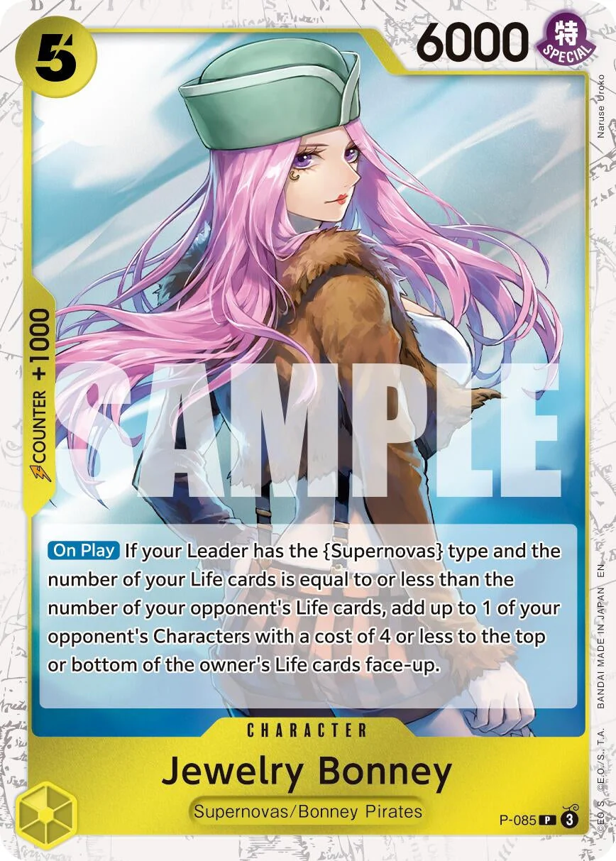 Jewelry Bonney - P-085 (Pirate Foil) (P-085) (Premium Booster -The Best- Vol. 2)