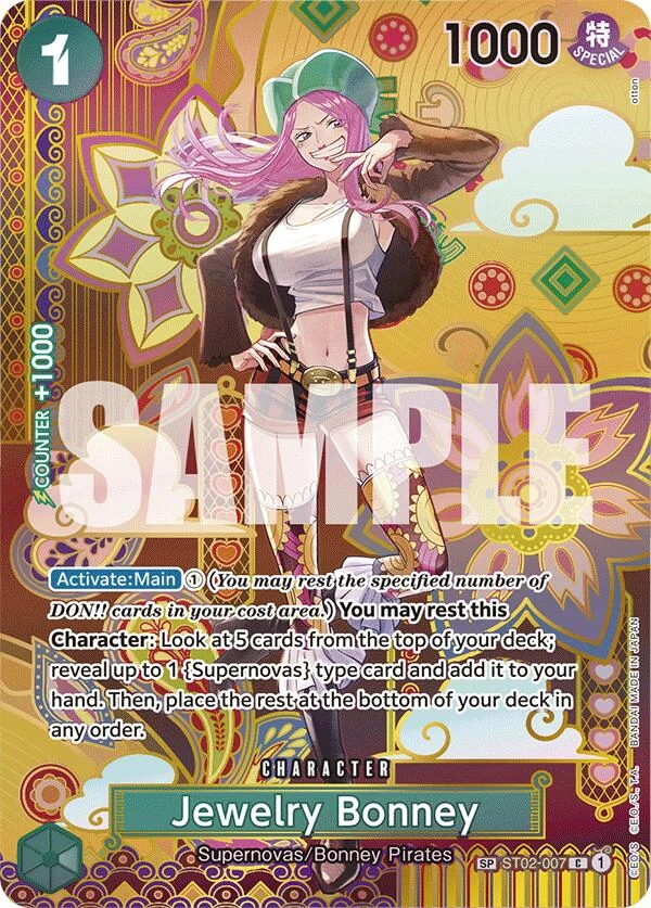Jewelry Bonney (SP) (ST02-007) (Two Legends)