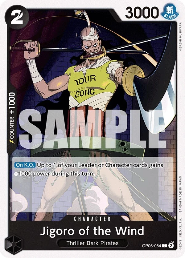 Jigoro of the Wind (OP06-084) (Wings of the Captain)