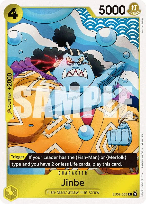 Jinbe (EB02-055) (Extra Booster: Anime 25th Collection)