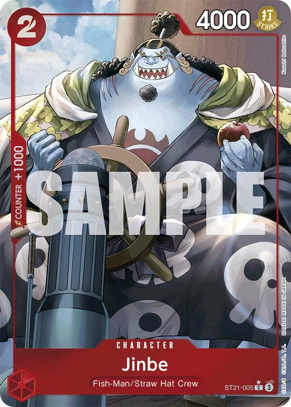 Jinbe (Parallel) (ST21-005) (Starter Deck EX: Gear 5)