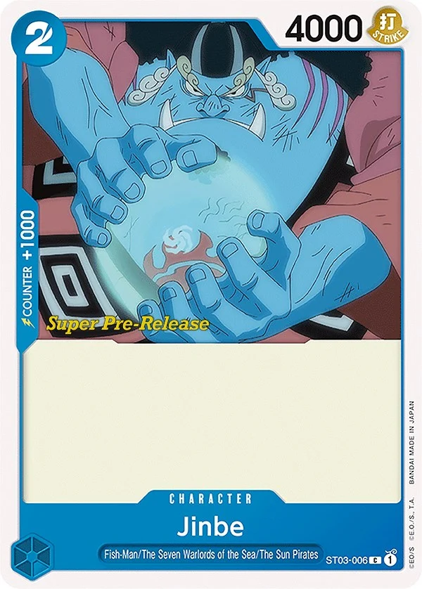 Jinbe (ST03-006) (Super Pre-Release Starter Deck 3: The Seven Warlords of the Sea)