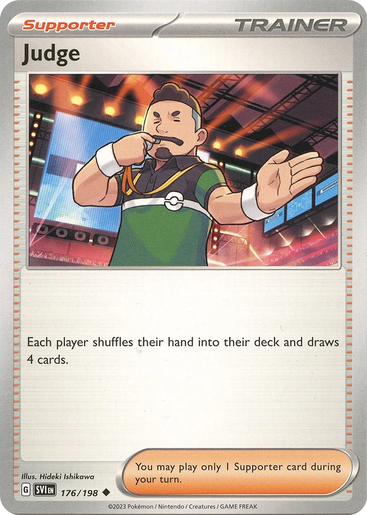 Judge (176/198) (SV01: Scarlet & Violet Base Set)