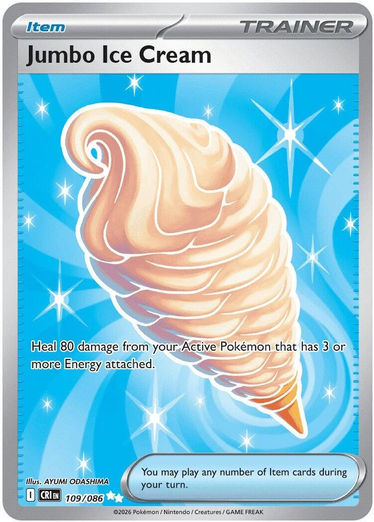 Jumbo Ice Cream (109/086) (ME04: Chaos Rising)