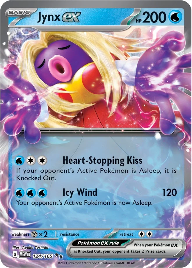 Jynx ex (124/165) (SV: Scarlet & Violet 151)