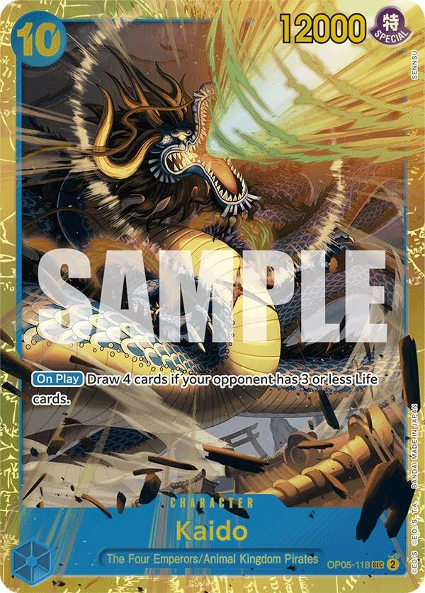 Kaido (OP05-118) (Reprint) (OP05-118) (Premium Booster -The Best-)