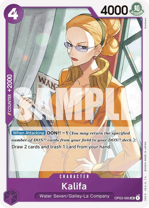 Kalifa (Reprint) (OP03-060) (Premium Booster -The Best-)