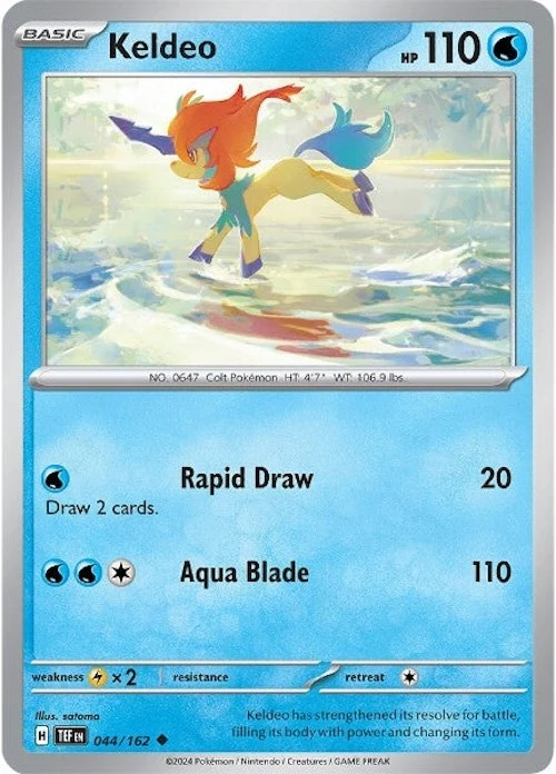 Keldeo (044/162) (SV05: Temporal Forces)