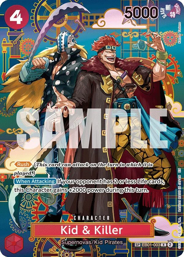 Kid & Killer - EB01-003 (SP) (EB01-003) (The Azure Sea's Seven)