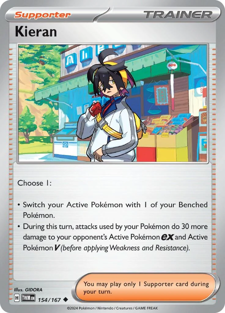 Kieran (154/167) (SV06: Twilight Masquerade)