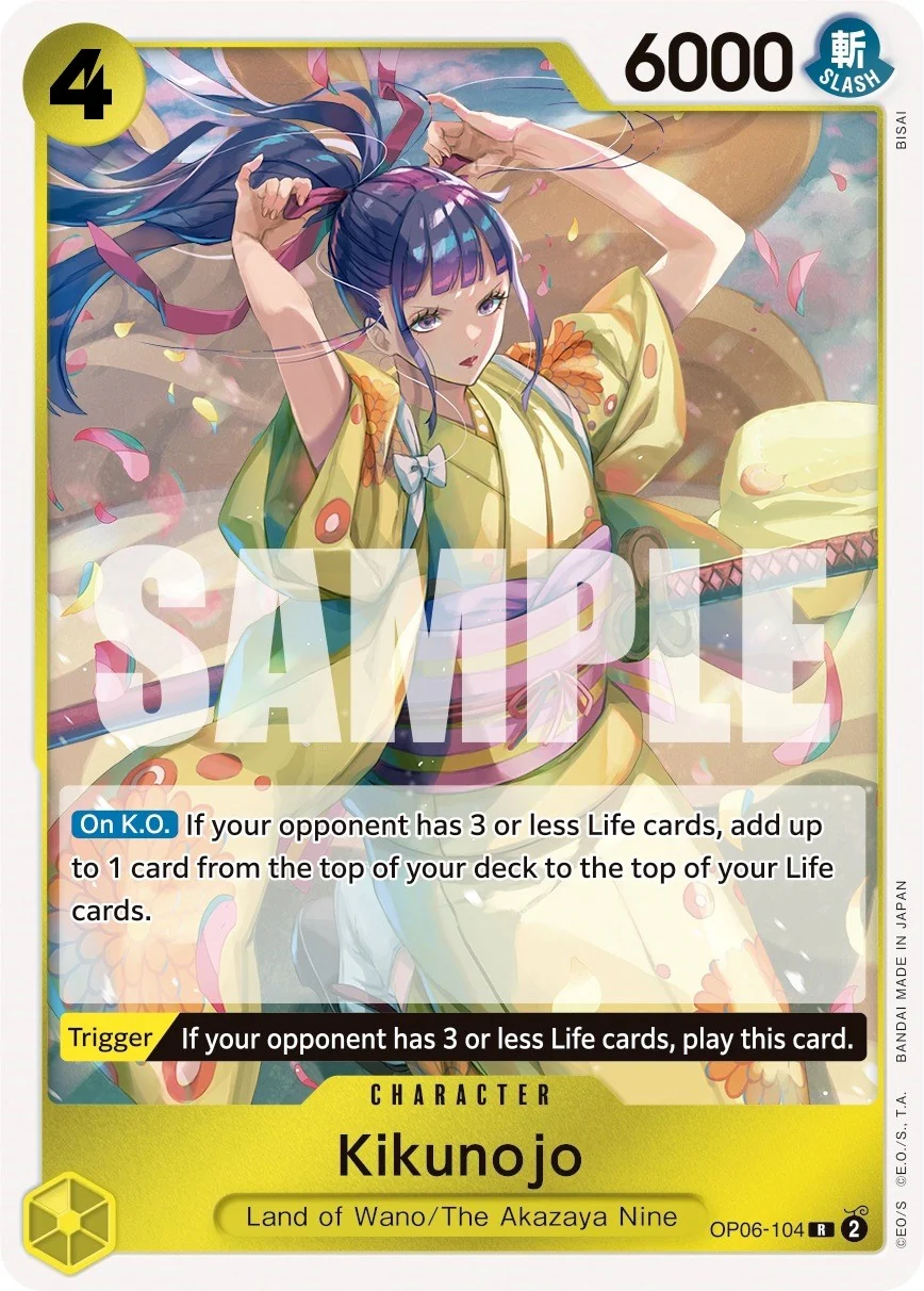 Kikunojo (OP06-104) (Wings of the Captain)