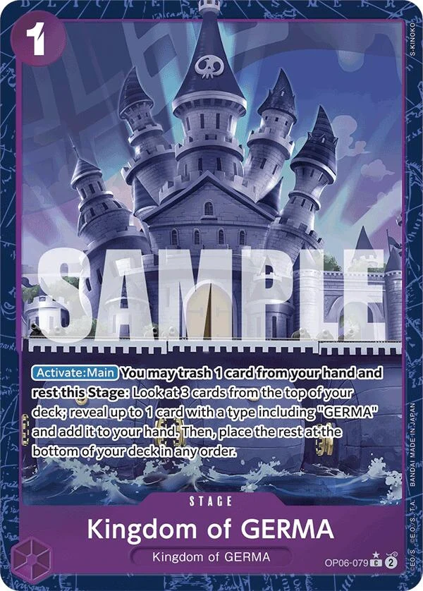 Kingdom of GERMA (Alternate Art) (OP06-079) (Premium Booster -The Best-)