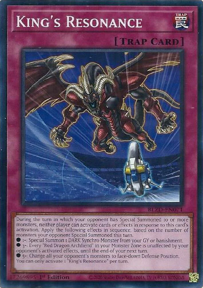 King's Resonance (BLZD-EN071) (Blazing Dominion)