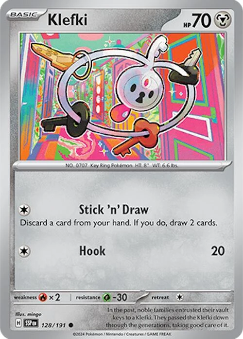 Klefki (128/191) (SV08: Surging Sparks)